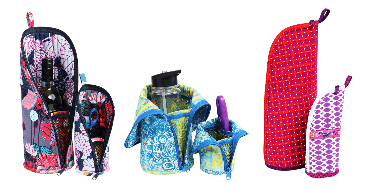 Sewing Pattern Quilted Standing Desk Storage Case Flipping Out Byannie ; Sewing Level 3/4