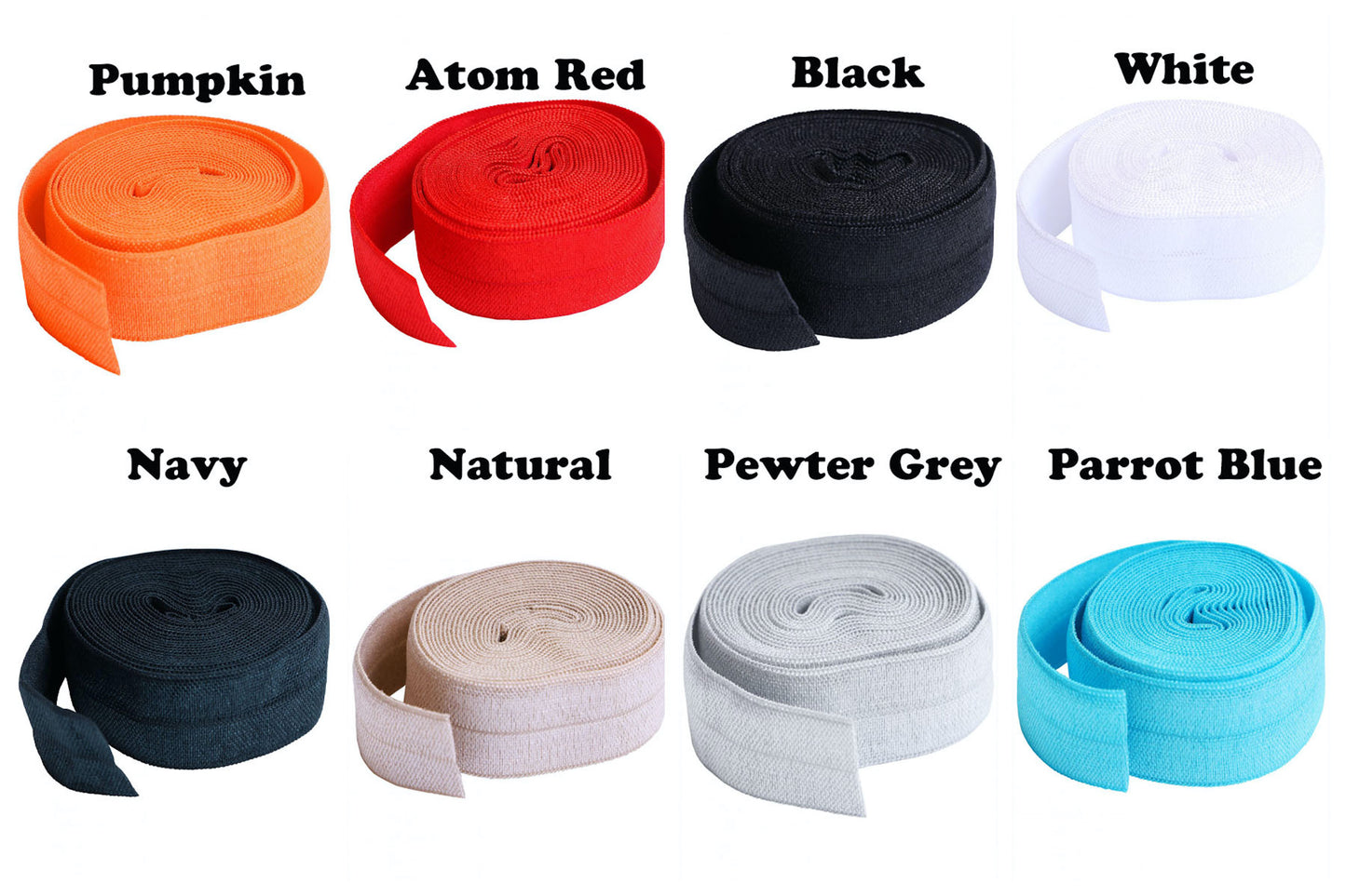 FOLD OVER ELASTIC 20MM X 2 Yards ; Quality Byannie Elastic Great For Mesh Bags, Backpacks, Bags & More!