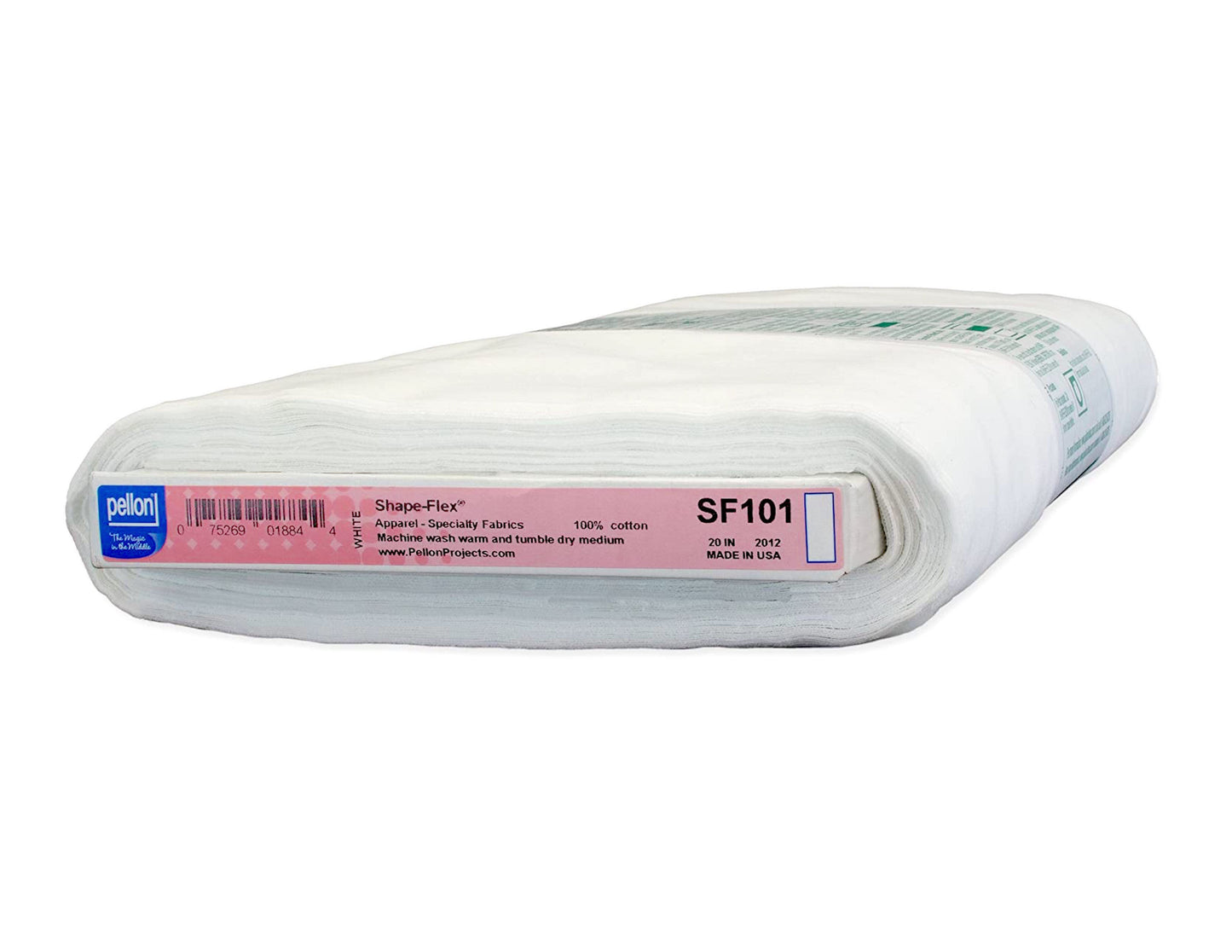 SF101 SHAPE FLEX Woven Cotton Pellon 20" Wide ; Choose Length