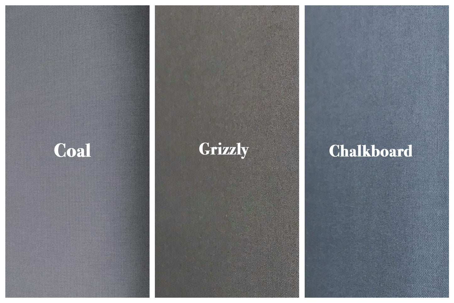 Kona Cotton Solid Greys By Robert Kaufman 100% Quilt Cotton Fabric (click on color name to view color)