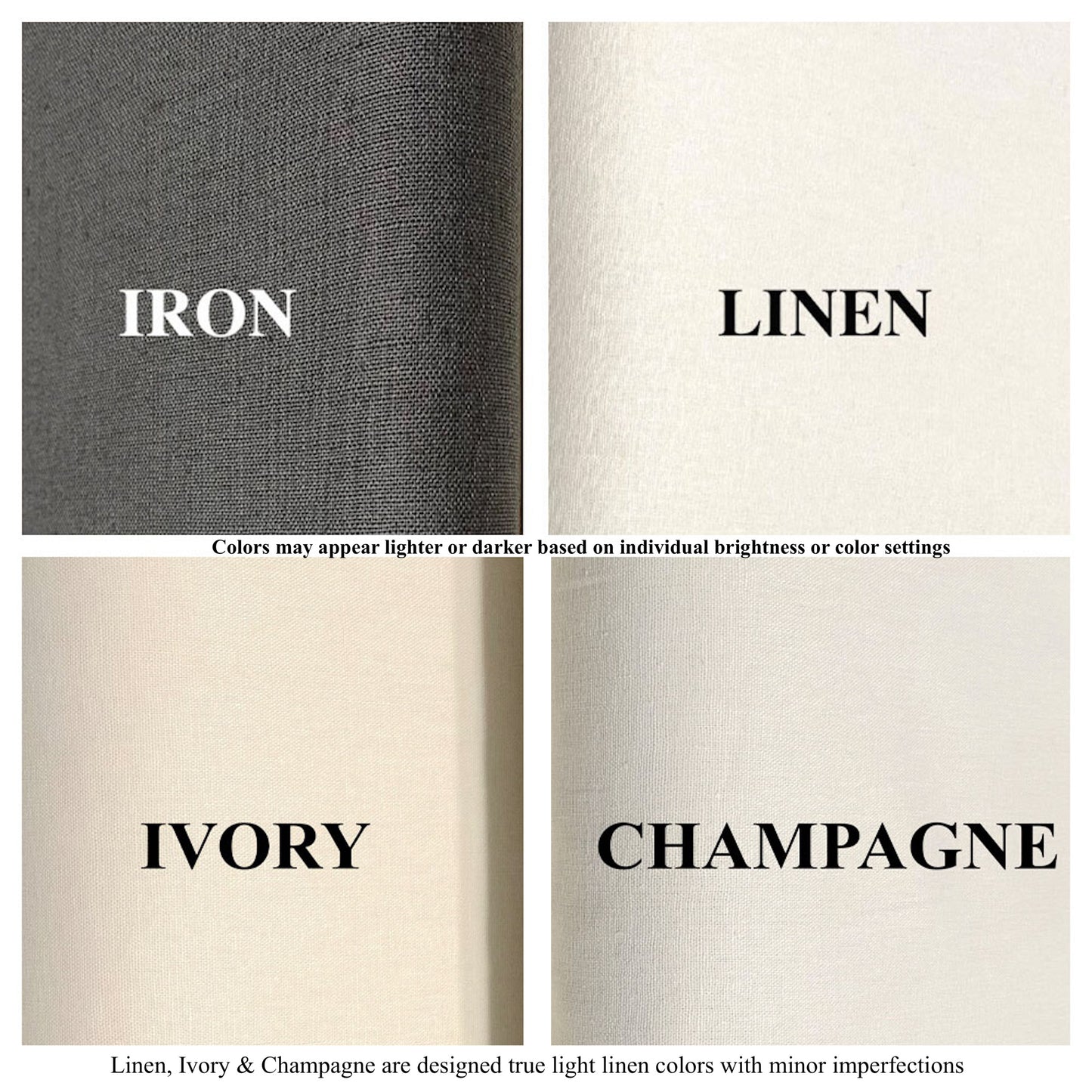 Actual color may appear differently due to device screen resolution setting on your personal device. For projects that need "exact matching" please consider ordering the Essex color card, which has all 143 color fabric swatches in one card for correct matching.