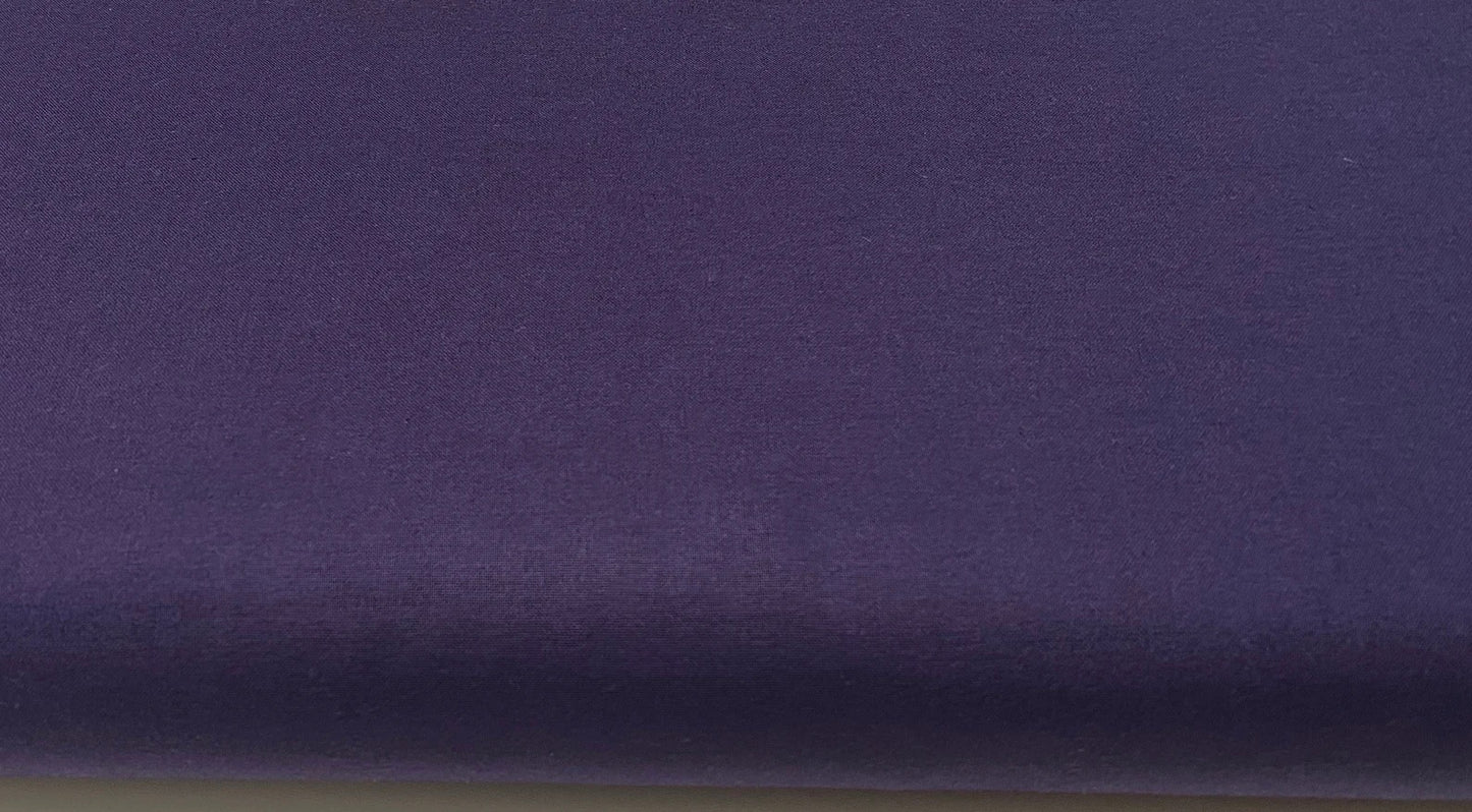 Kona Cotton Solid Midnight Purple By Robert Kaufman 100% Quilt Cotton Fabric (Choose Length)