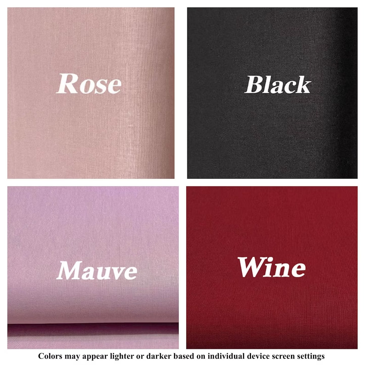 Essex Fabric By Robert Kaufman : Linen Cotton Blend (choose color & length)