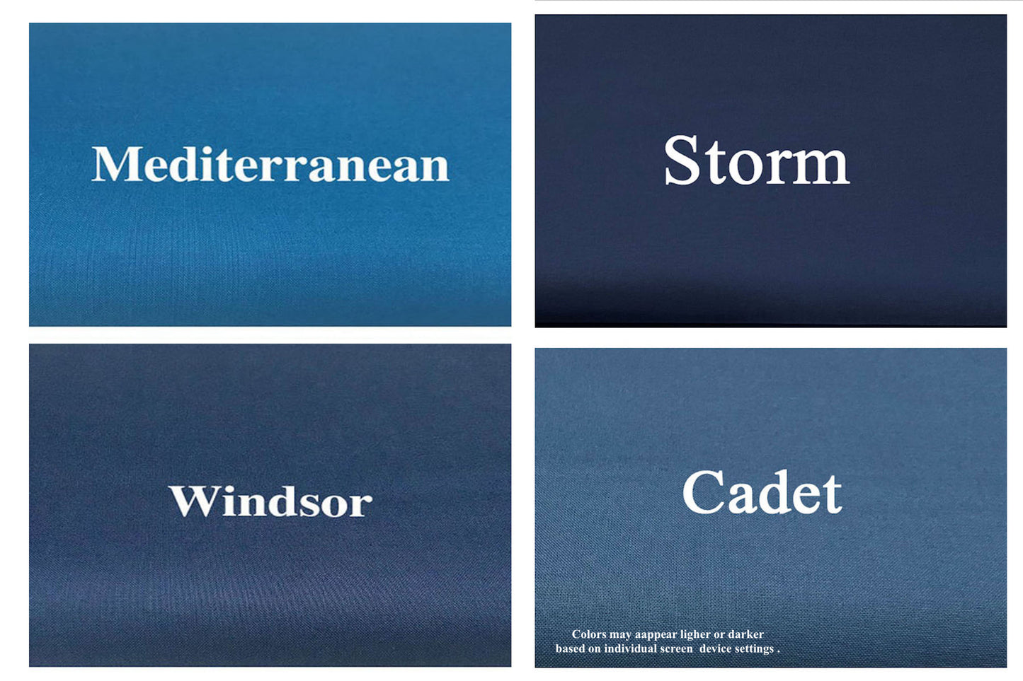 Kona Cotton Solid Blues By Robert Kaufman 100% Quilt Cotton Fabric (click on color name to view color)