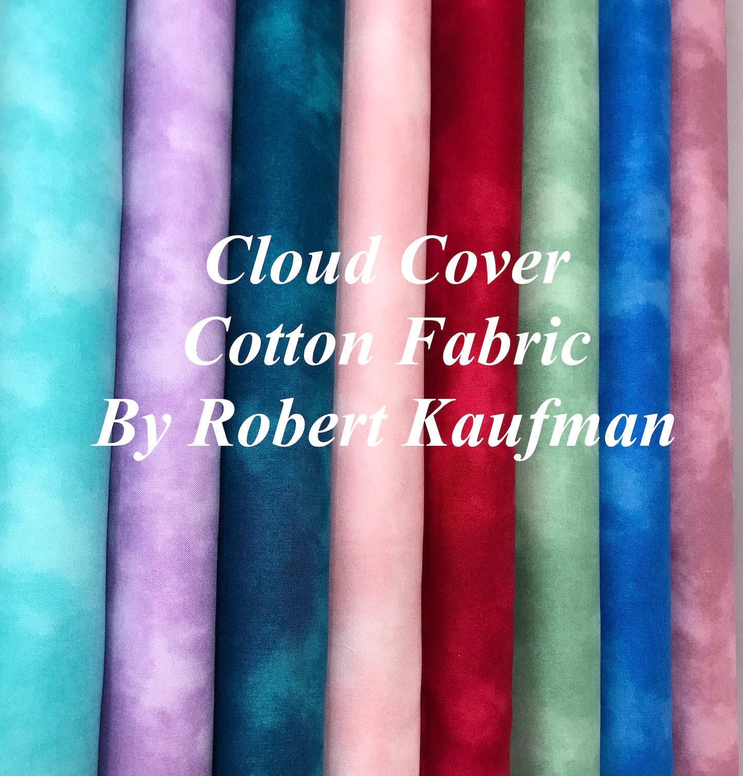 Robert Kaufman CLOUD COVER FABRIC 100% Cotton 1/2yd & UP (click color name to view)