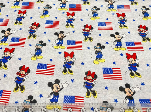 St Louis Cardinals Mickey Mouse Fabric By Half Yard