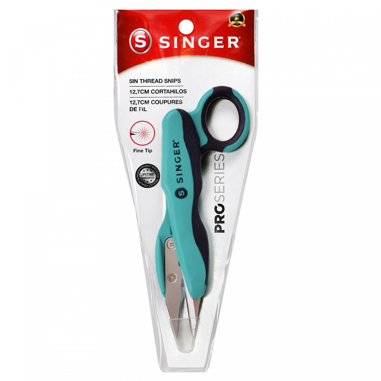 ProSeries Thread Snips by SINGER Thread Scissors 4.5" long (Note Sharp: Use with Care)