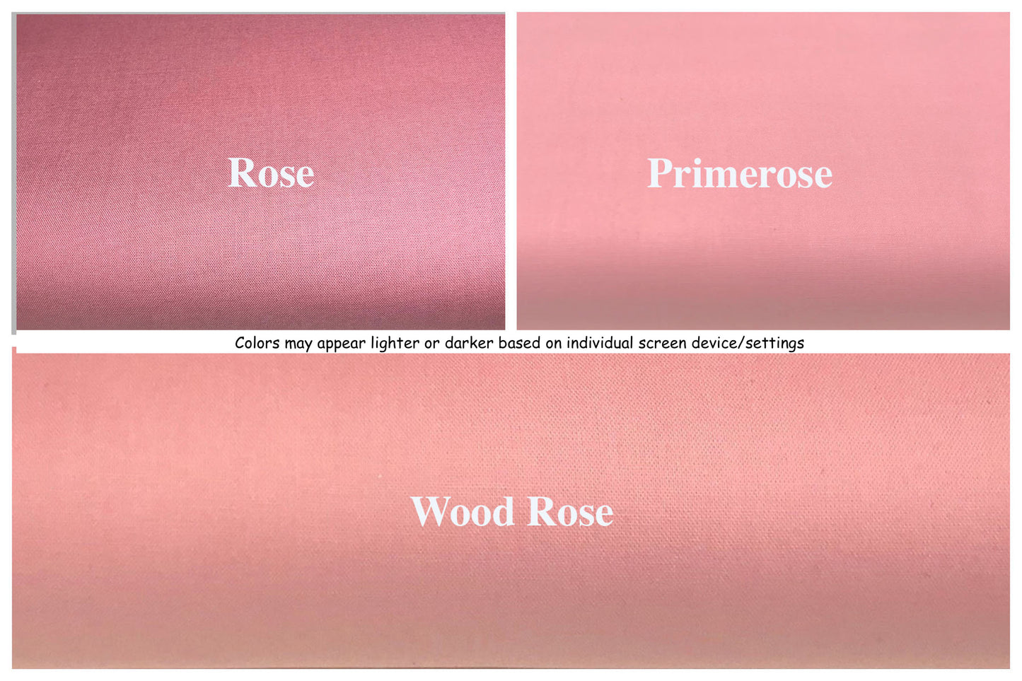 Kona Cotton Solid Red & Pinks By Robert Kaufman 100% Quilt Cotton Fabric (click on color name to view color)