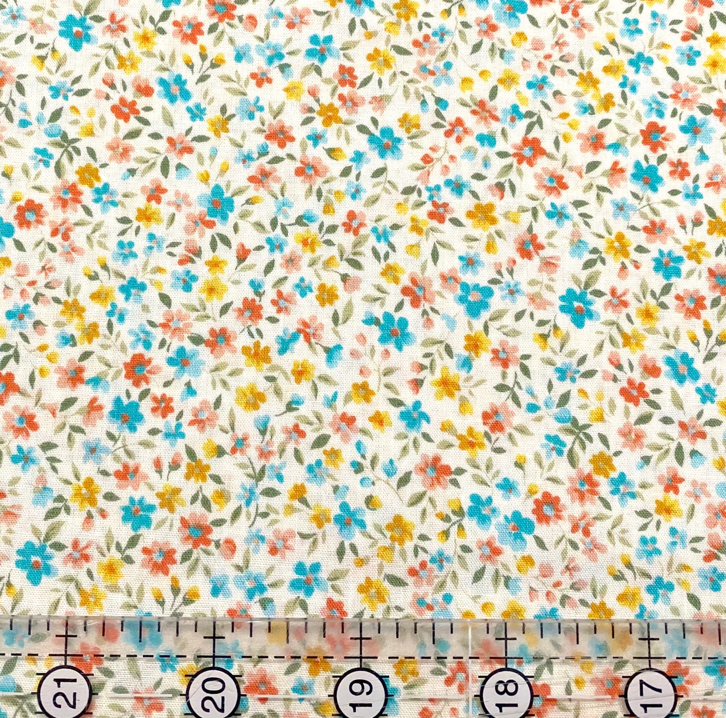 Robert Kaufman's Fabric Sevenberry Boutique Summer Floral Fabric 100% Quilt Cotton